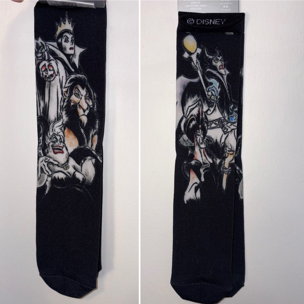 NWT WDW Disney Parks  – Villains‎ Collection – Maleficent, Ursula, Scar – 1 Pair